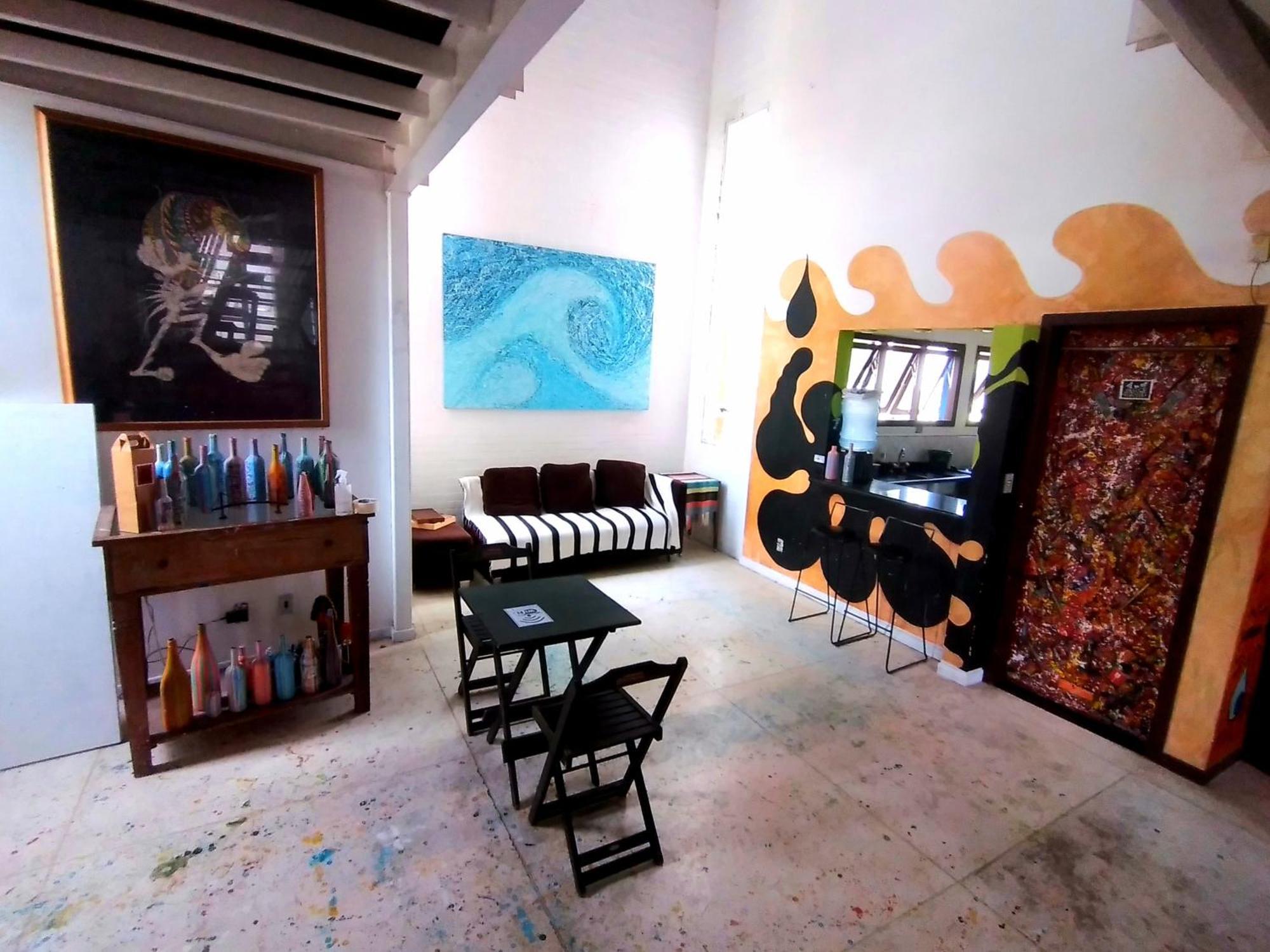 Loft-Atelier 100m praia Florianópolis Extérieur photo